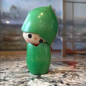 Vintage Kokeshi Doll